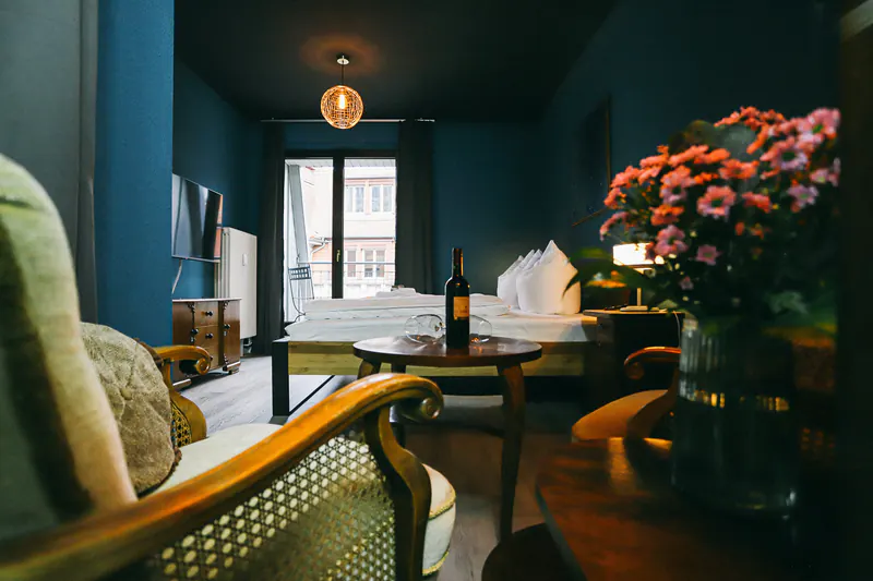 Ferienwohnung Brühl: Schlafzimmer