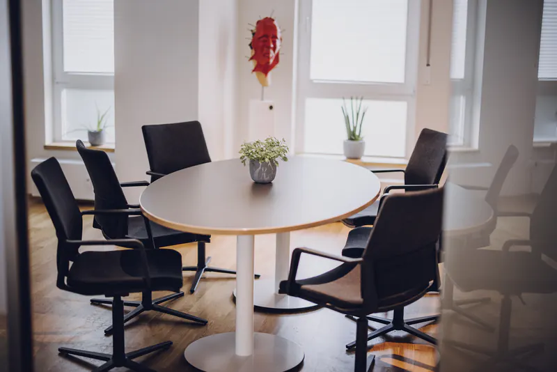 Büro und Galerie W35 in Leipzig Zentrum-West: Besprechungsraum